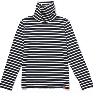 Kule The Turtleneck, M, Navy/Cream